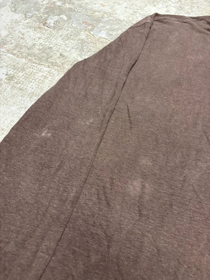 SS2008 Givenchy Brown Henley Longsleeves Top gAlYoas 7