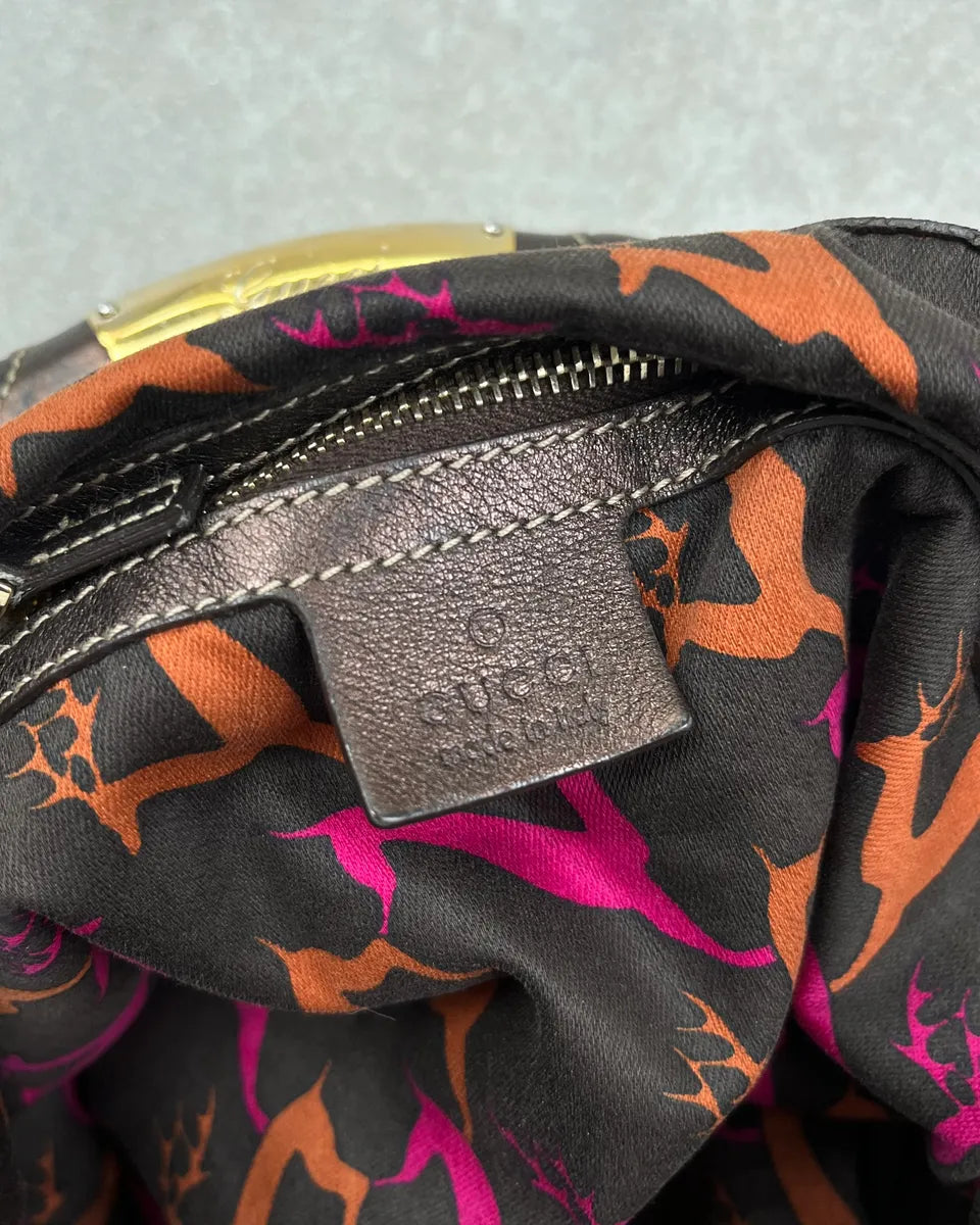 SS2008 Gucci Beige Monogram Indy Bag RjcqhPI 13