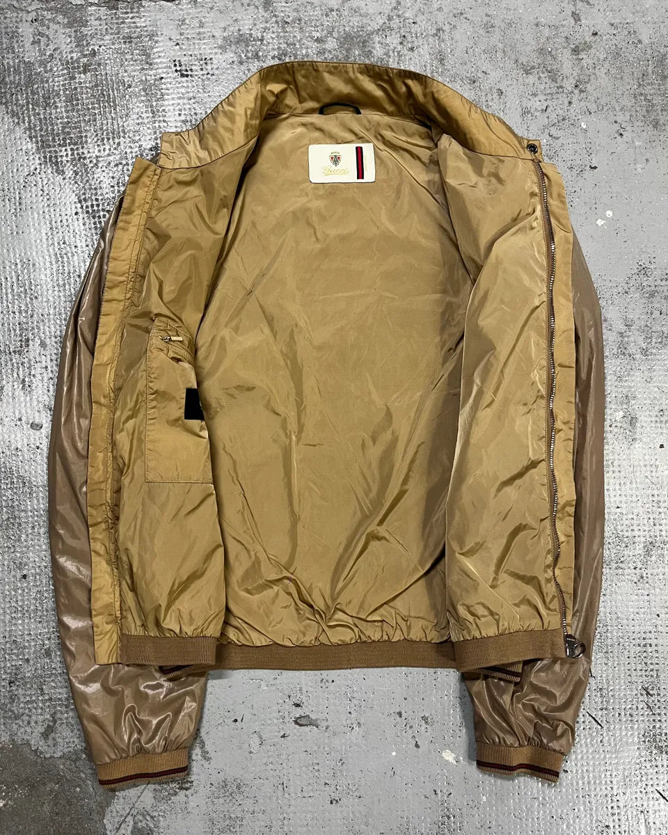 SS2008 Gucci Beige Nylon Light Jacket by Frida Giannini hcwQbRv 7