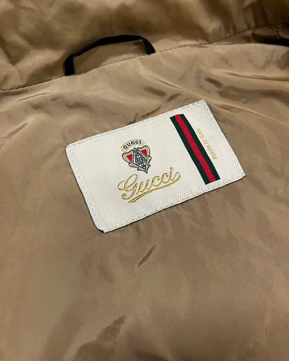 SS2008 Gucci Beige Nylon Light Jacket by Frida Giannini hcwQbRv 8