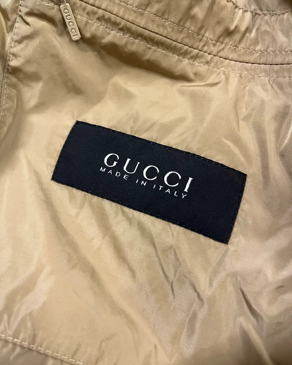 SS2008 Gucci Beige Nylon Light Jacket by Frida Giannini hcwQbRv 9