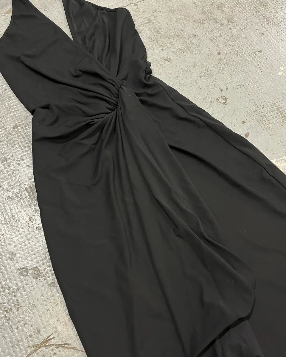 SS2008 Gucci Black Jersey Halter Dress by Frida Giannini EGmmnAf 5