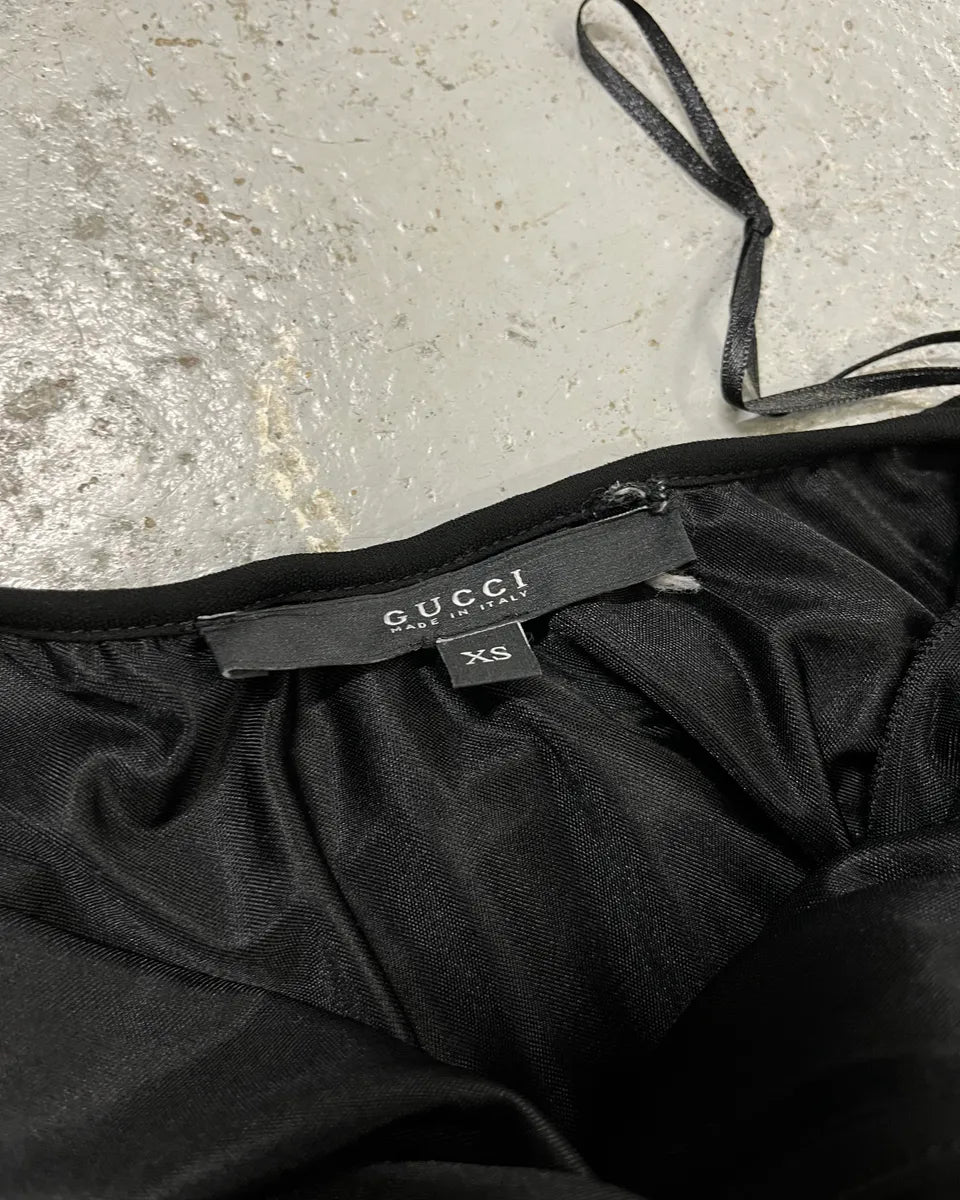SS2008 Gucci Black Jersey Halter Dress by Frida Giannini EGmmnAf 8