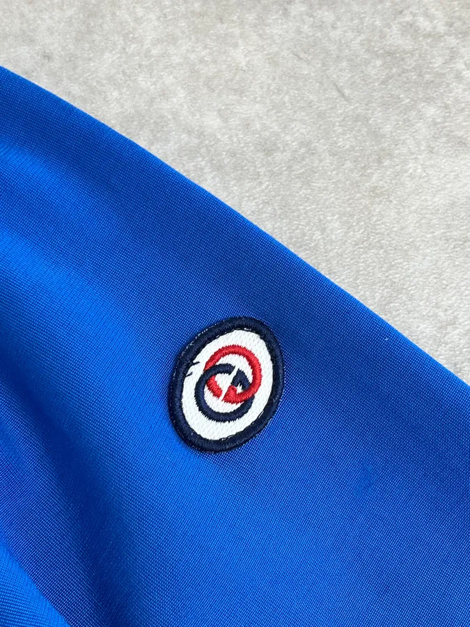 SS2008 Gucci Blue Zip-up Sweater oDixwfA 8