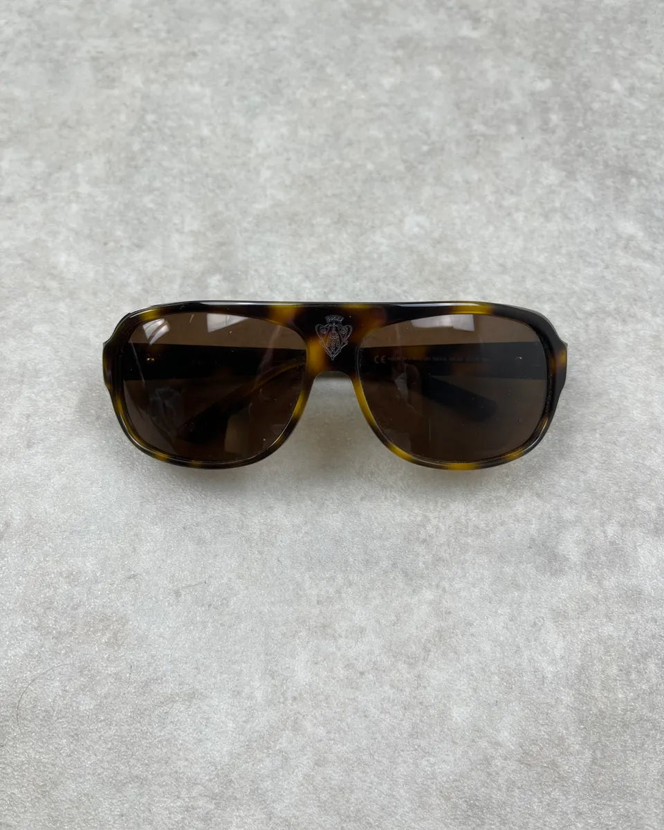 SS2008 Gucci Brown Acetate Aviator Sunglasses eXHzbvq 4