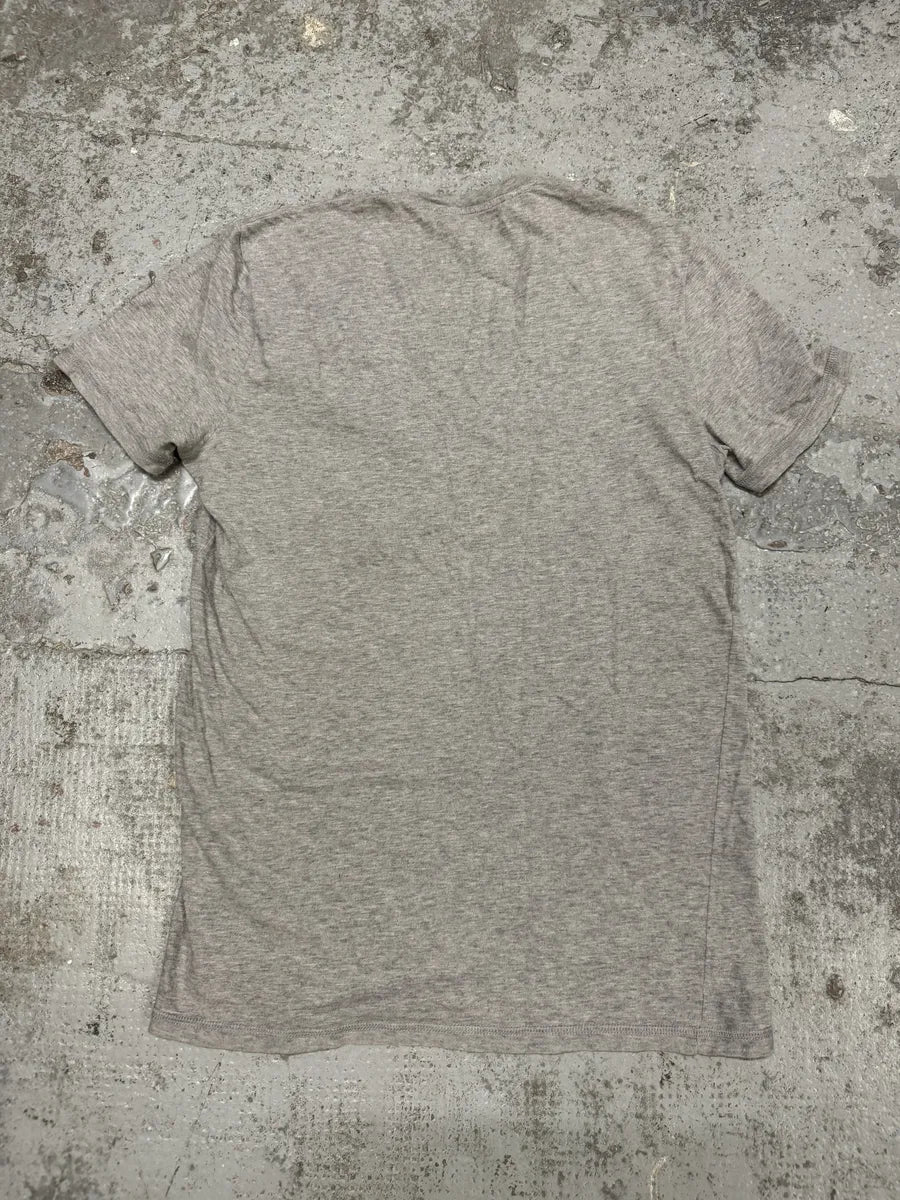 SS2008 Gucci Grey V Neck Birds Toocan T-Shirt wZaoGna 3