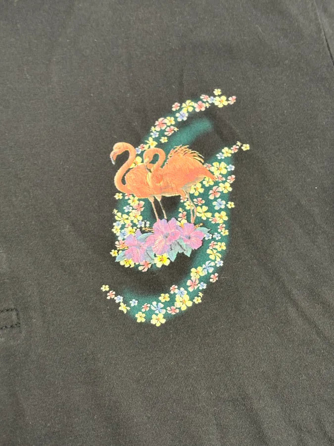 SS2008 Gucci Navy Flamingo Polo by Frida Giannini kJsEMSH 6