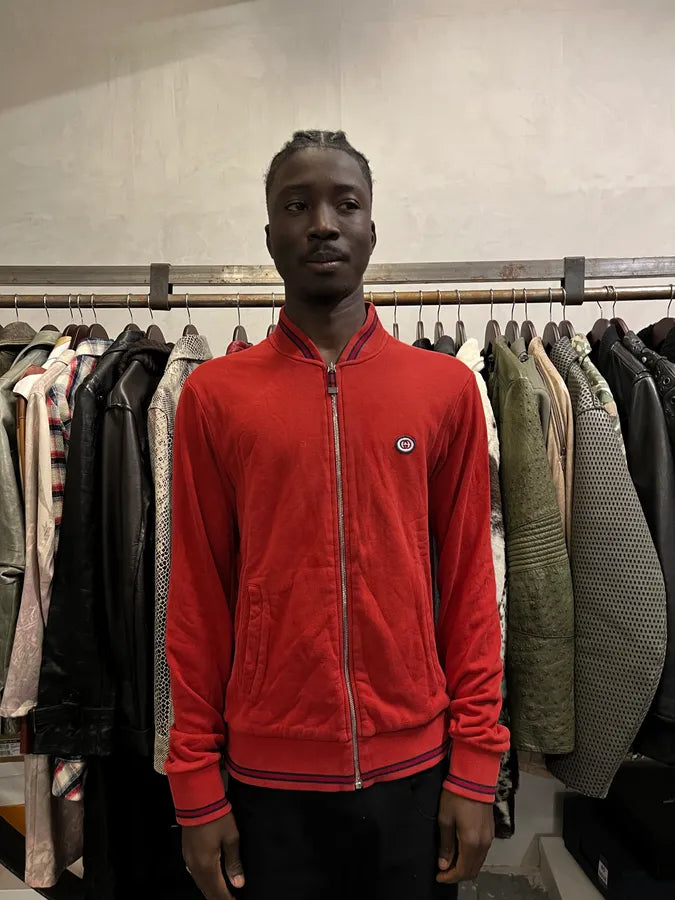 SS2008 Gucci Red Zip-up Sweater cEGFyxk 1