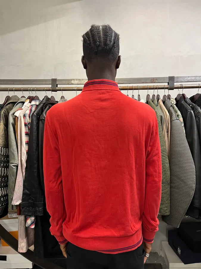 SS2008 Gucci Red Zip-up Sweater cEGFyxk 2