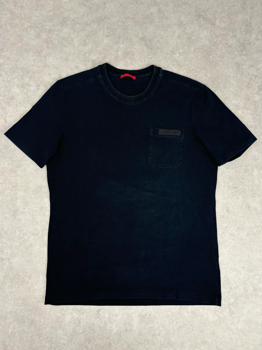 SS2008 Prada Black Chest Pocket T-Shirt SlWwFCl 0
