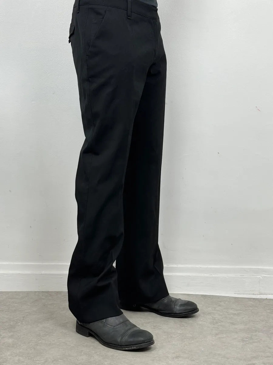 SS2008 Prada Black Tailored Pants JYjvvNT 1