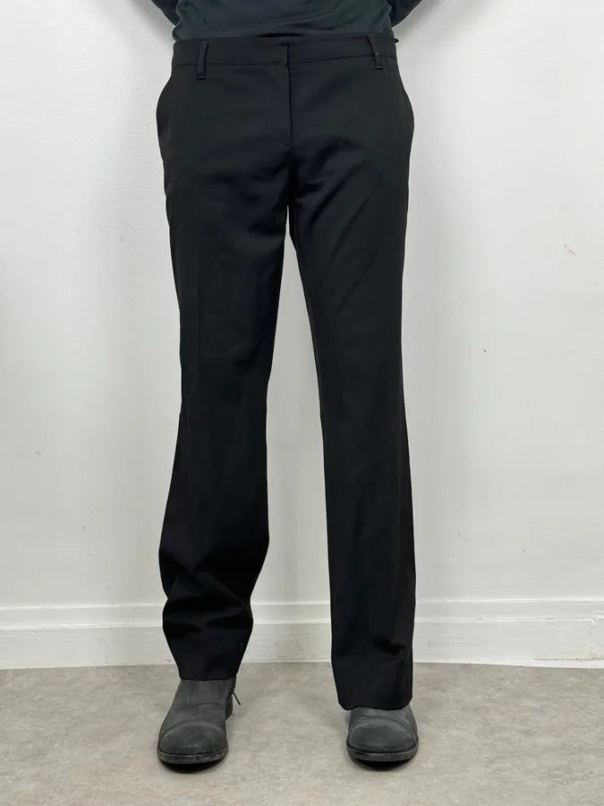 SS2008 Prada Black Tailored Pants JYjvvNT 0