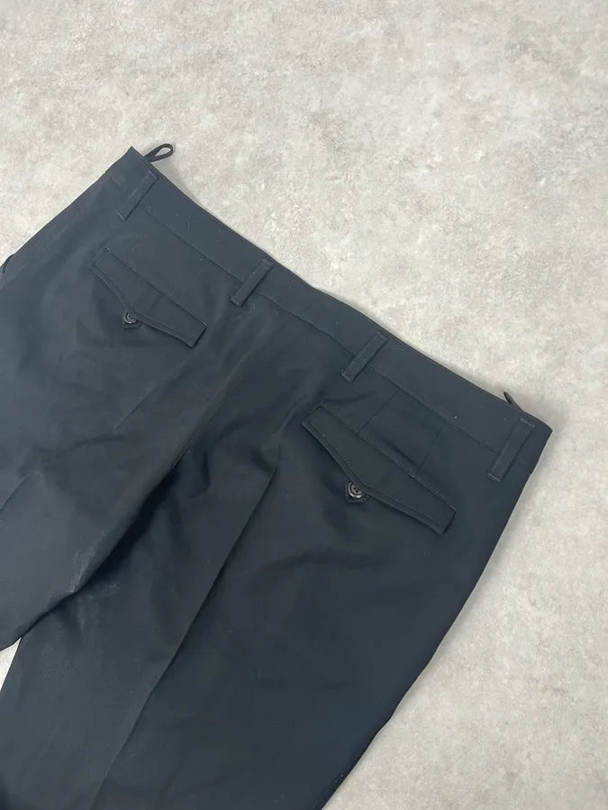 SS2008 Prada Black Tailored Pants JYjvvNT 7