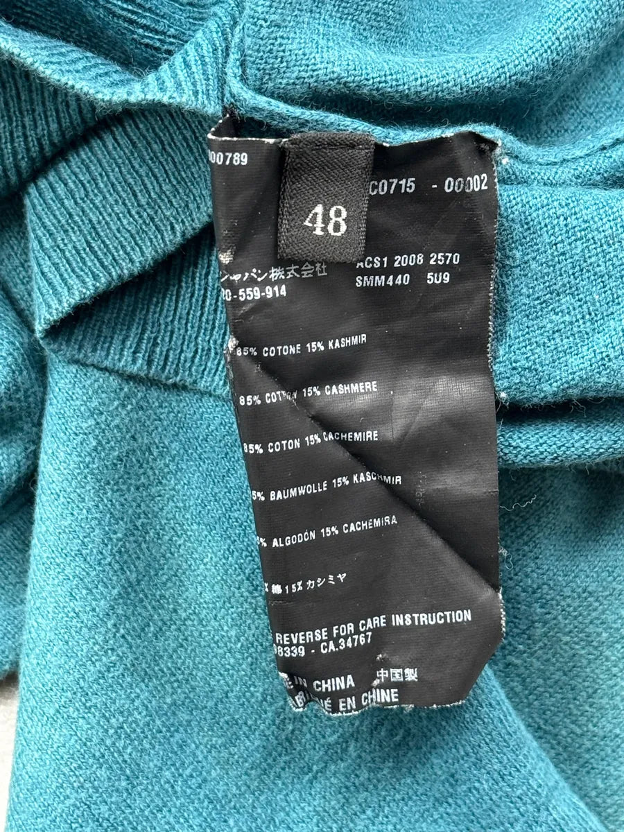 SS2008 Prada Blue Wool Sweater NKgETGR 10