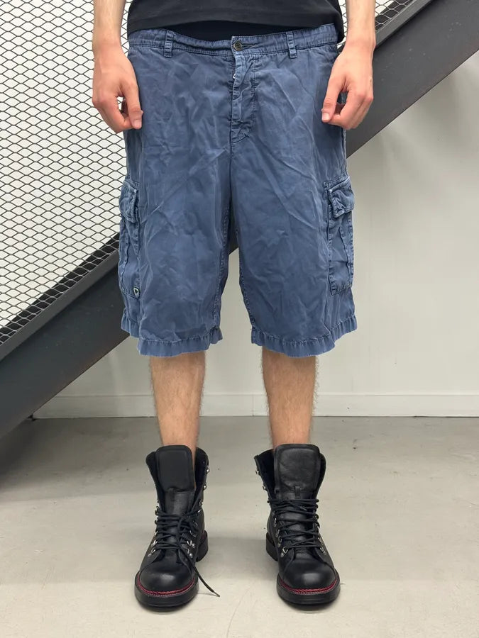 SS2008 Prada Cargo Navy Shorts NQoyWxG 0