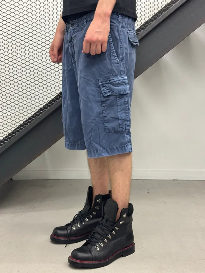 SS2008 Prada Cargo Navy Shorts NQoyWxG 1