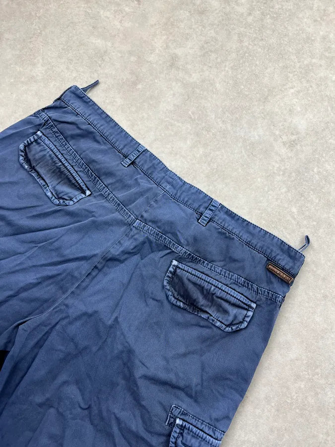 SS2008 Prada Cargo Navy Shorts NQoyWxG 6