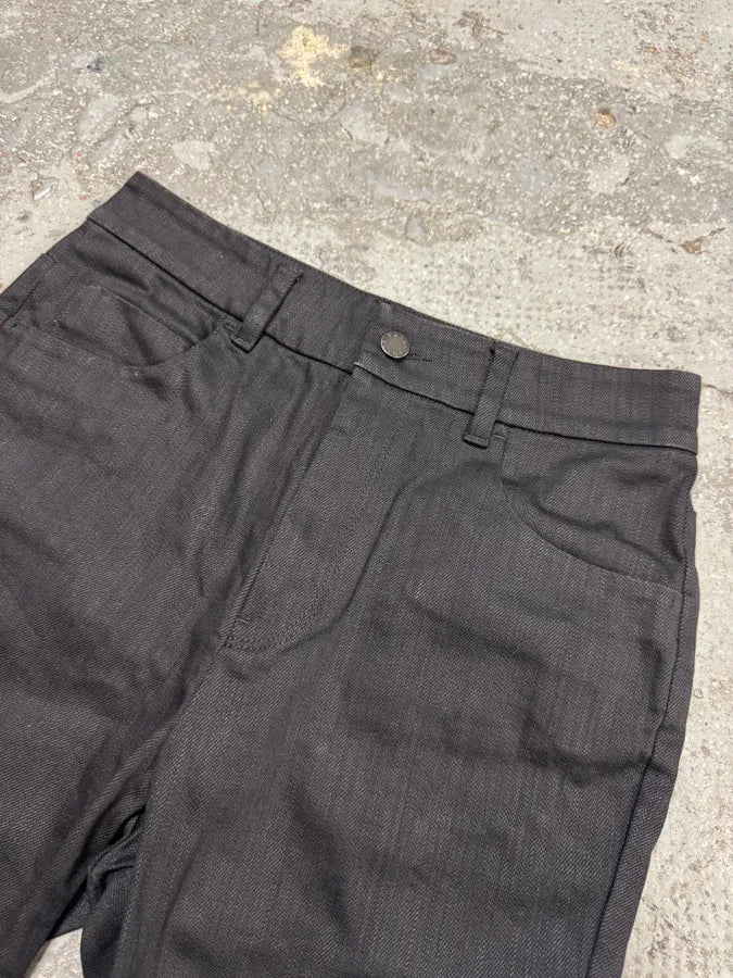 SS2008 Prada Dark Grey Denim Shorts (S) qpGLjGD 7