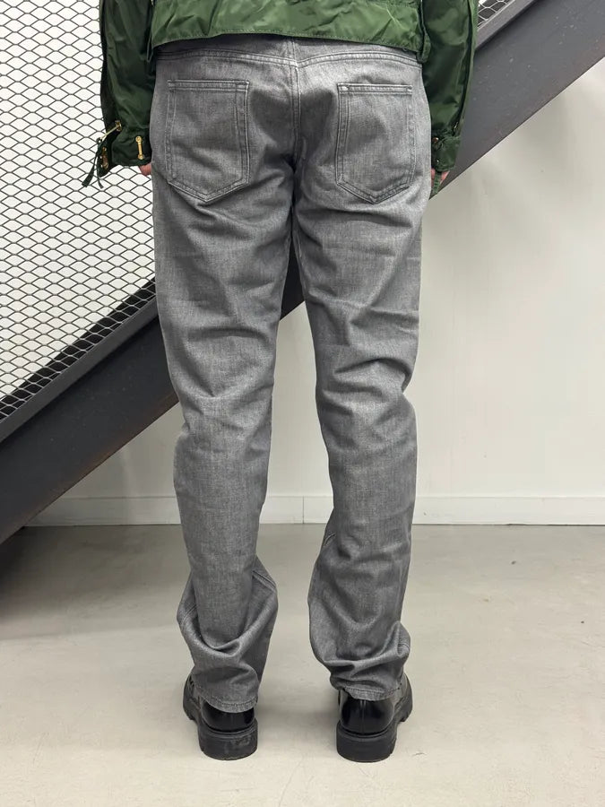 SS2008 Prada Grey Denim Straight Leg Jeans rwZLSGH 3