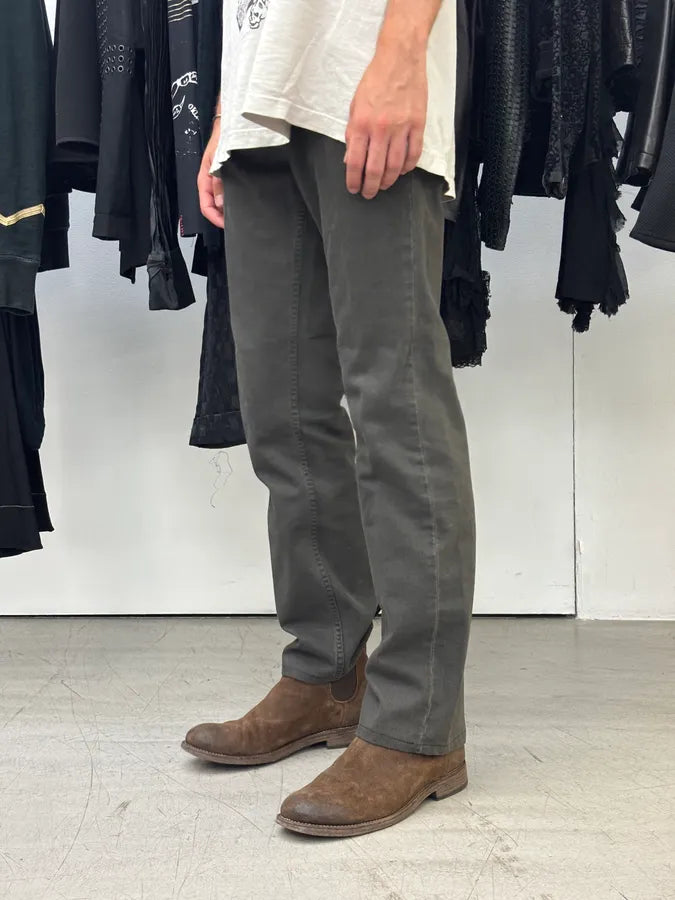 SS2008 Prada Grey Straight Leg Pants tKOEKgu 2