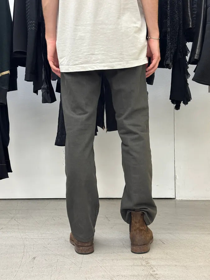 SS2008 Prada Grey Straight Leg Pants tKOEKgu 3