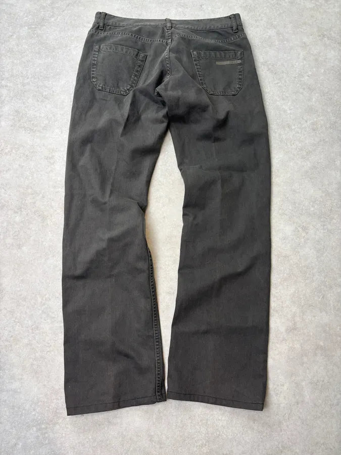 SS2008 Prada Grey Straight Leg Pants tKOEKgu 5