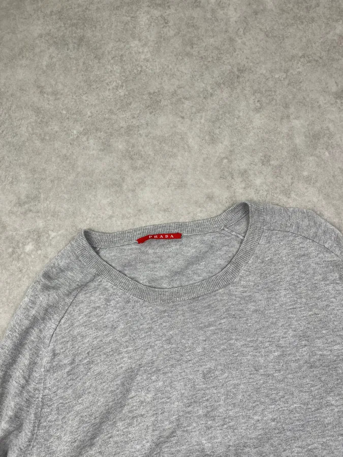 SS2008 Prada Grey Light Sweater ePxrRum 3