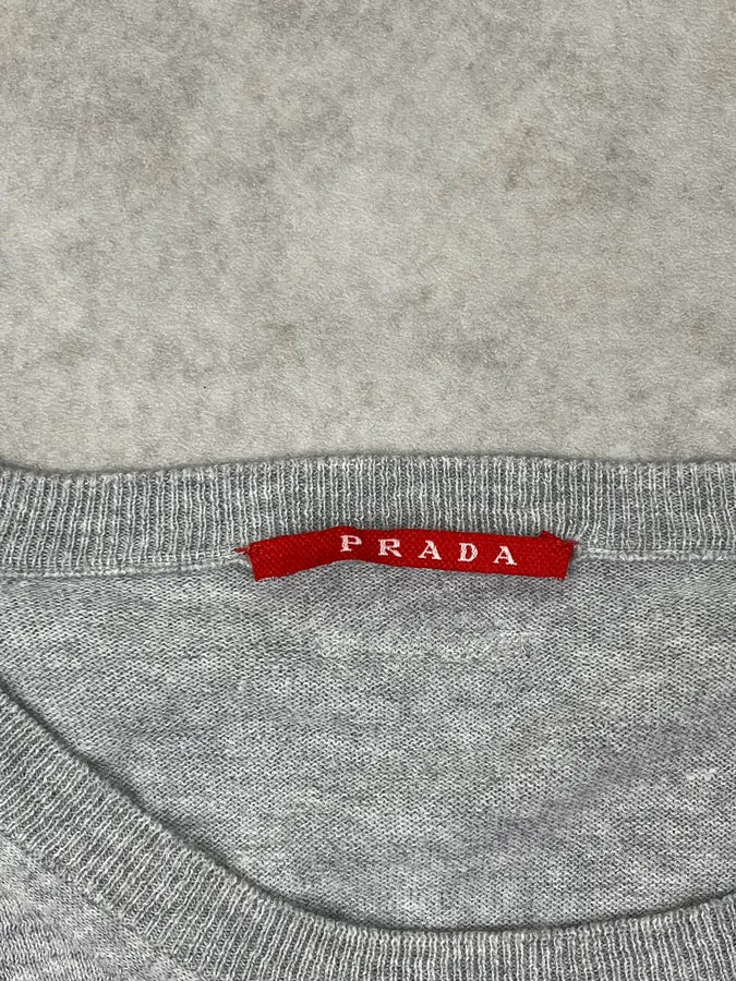 SS2008 Prada Grey Light Sweater ePxrRum 8