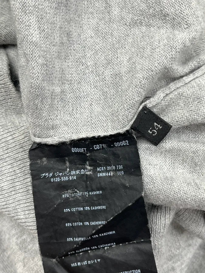 SS2008 Prada Grey Light Sweater ePxrRum 10