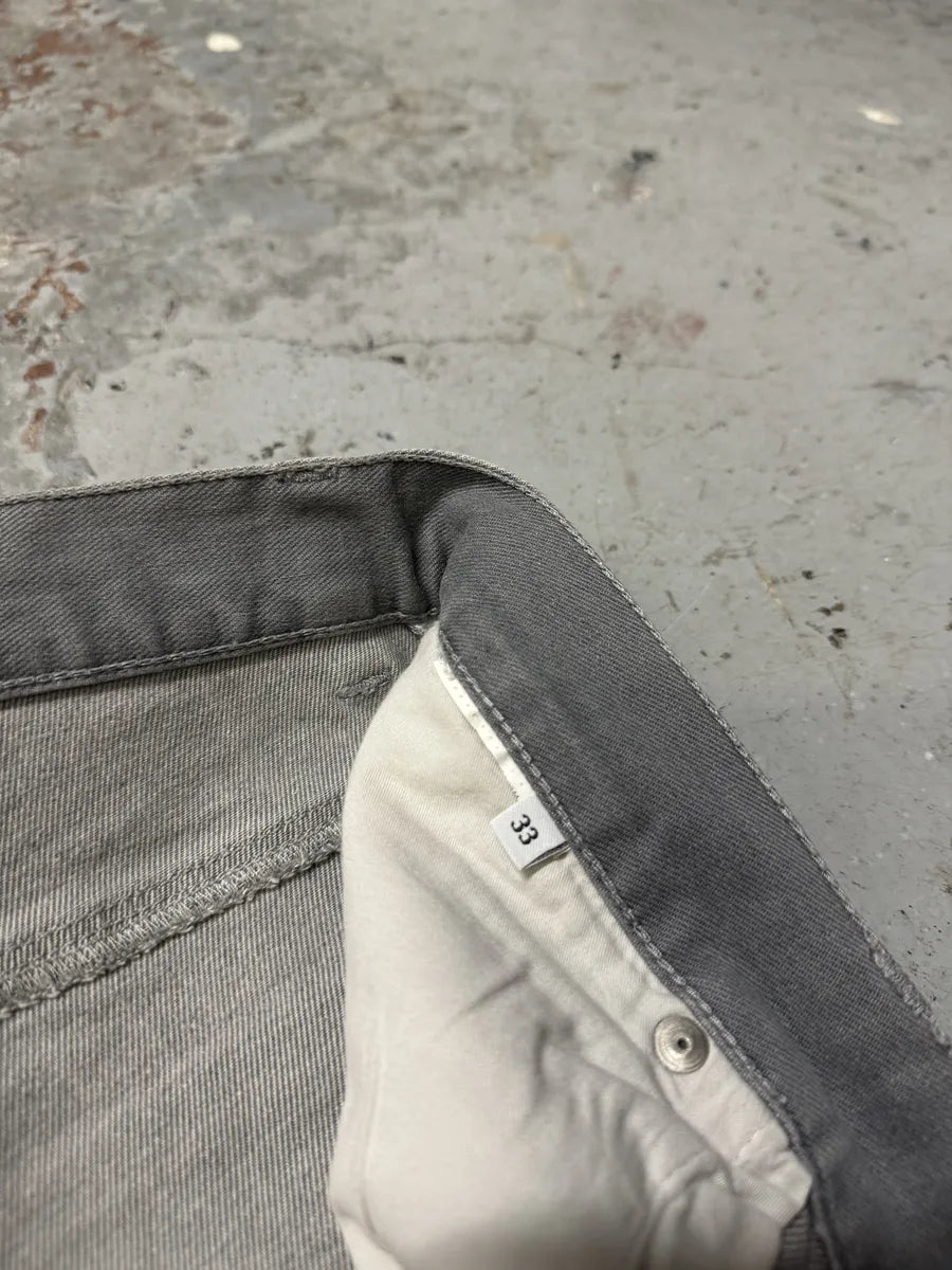 SS2008 Prada Grey Distressed Denim Jeans EbIoTWT 10
