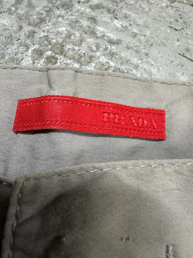 SS2008 Prada Grey Wide Short EsiKJmU 7