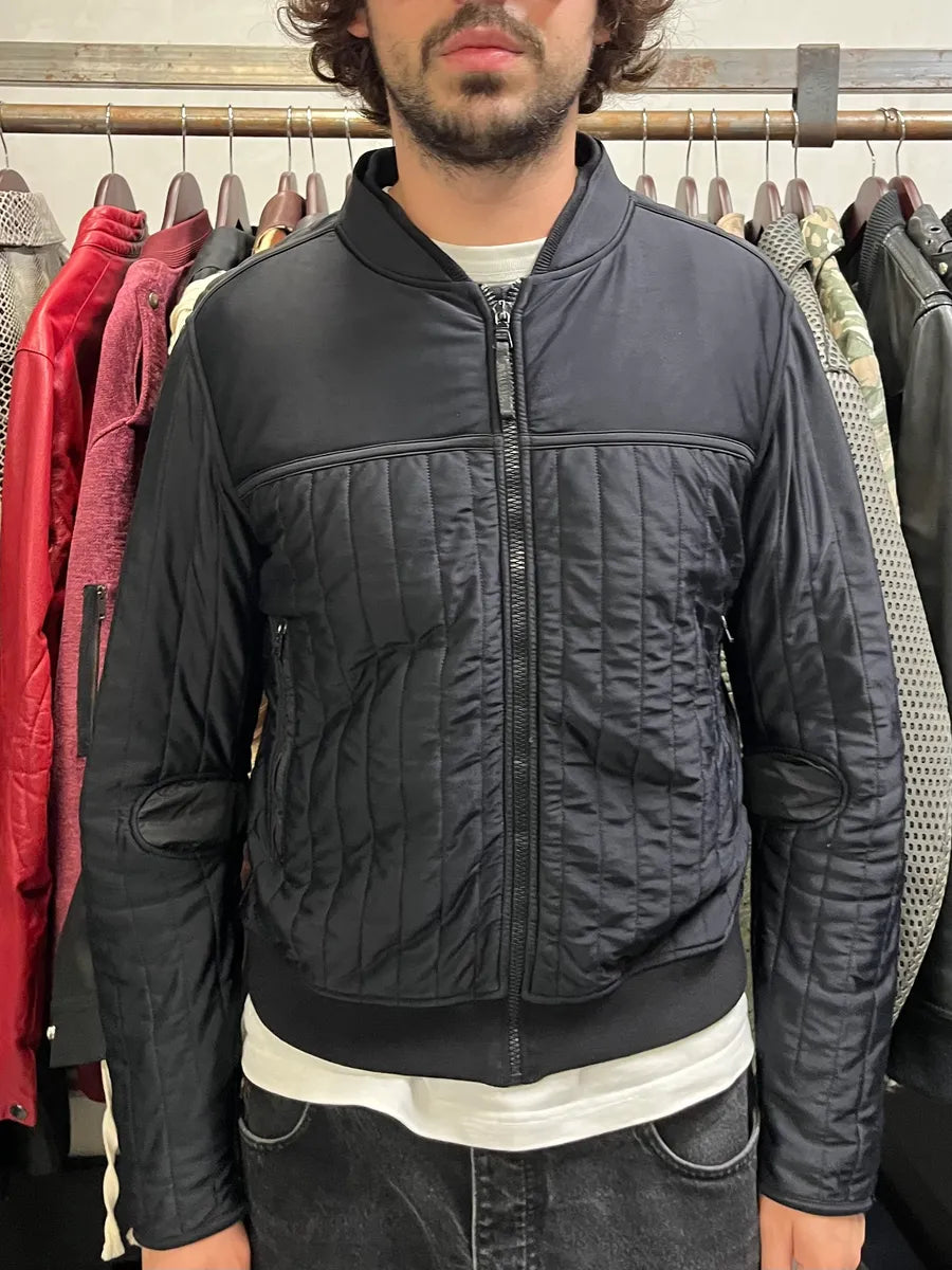 SS2008 Prada Ski Black Tech Nylon Fleece Jacket asepSUk 1