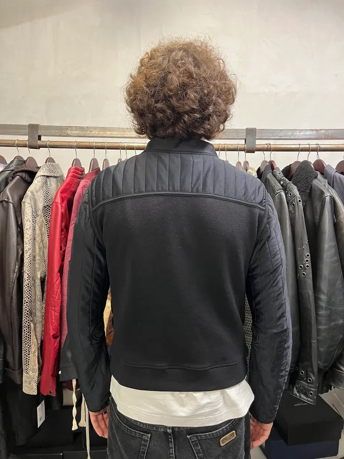 SS2008 Prada Ski Black Tech Nylon Fleece Jacket asepSUk 2