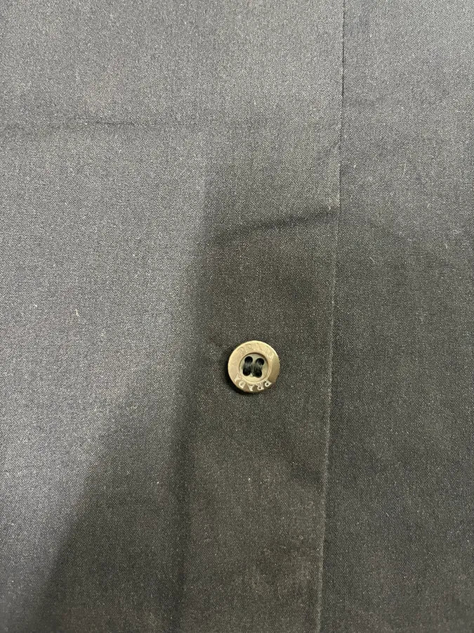 SS2008 Prada Two Tone Bordeaux Dark Lined Shirt (S/M) ZRiPVGS 9