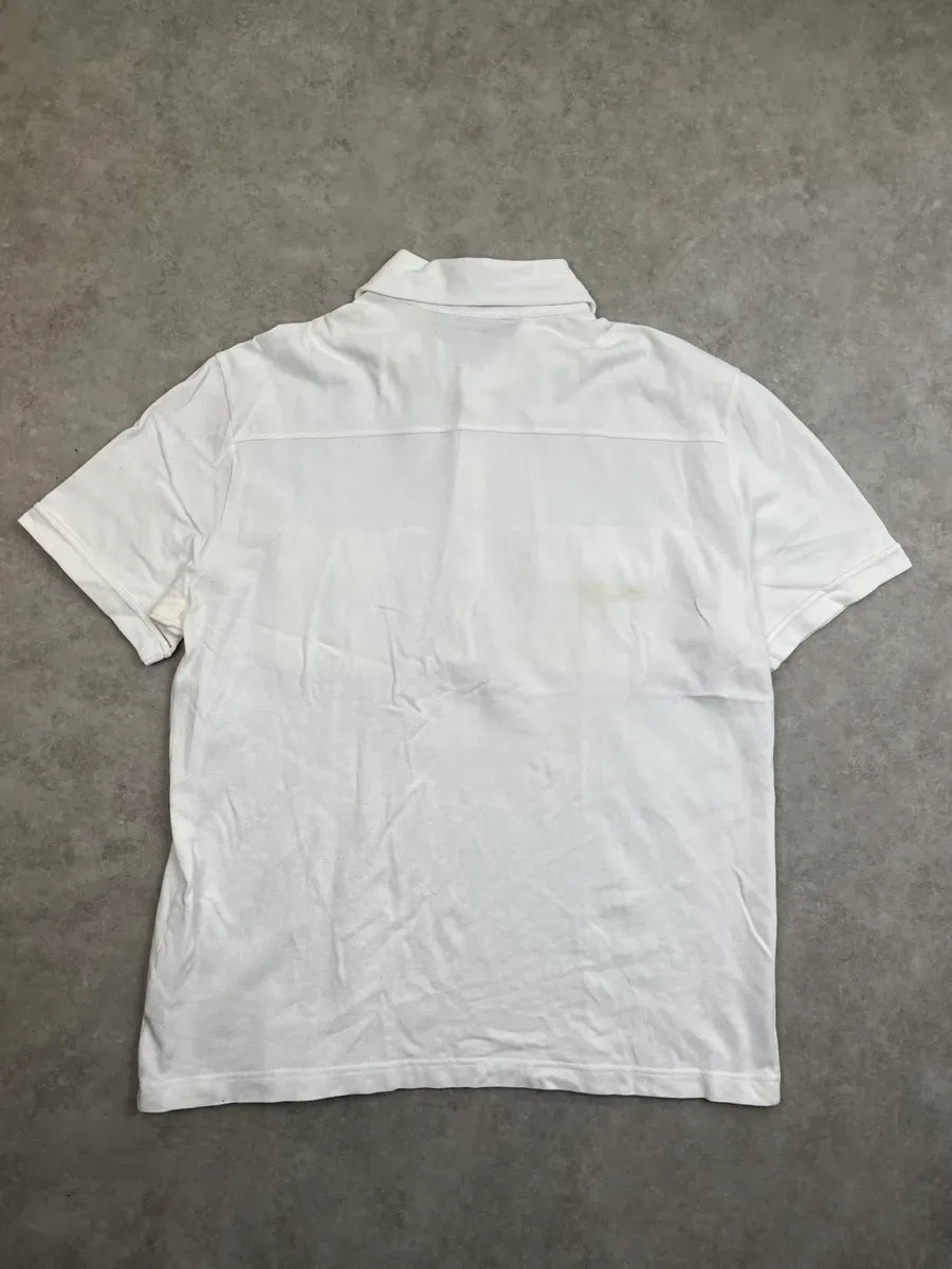 SS2008 Prada White Cotton Cargo Polo lEuzEmb 3
