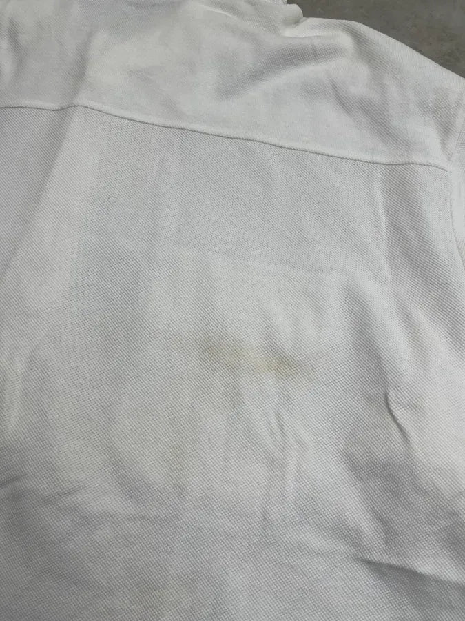 SS2008 Prada White Cotton Cargo Polo lEuzEmb 8