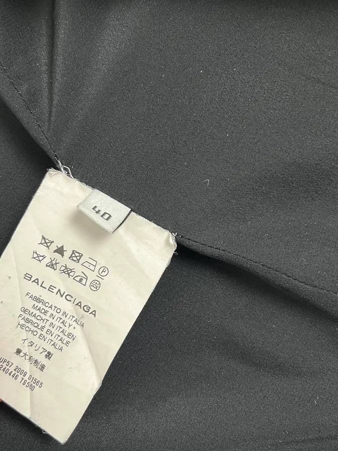 SS2009 Balenciaga Beige Wool Contrast Pocket Light Blazer Jacket lzrslSb 8