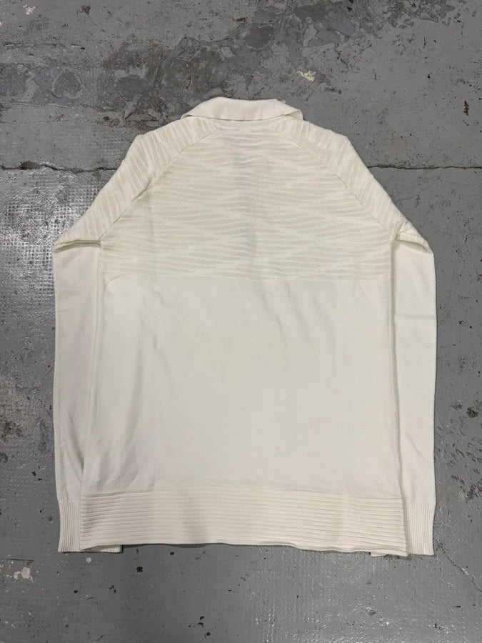 SS2009 Cavalli White Pleats Polo Longsleeves FQHJGwF 3