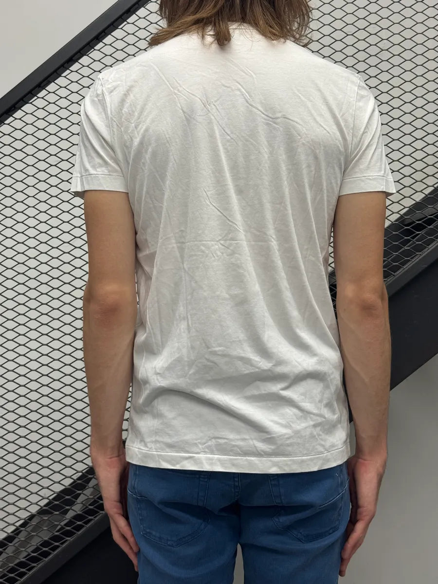 SS2009 Comme des Garçons White Numbered Print T-Shirt sqFHSmo 2