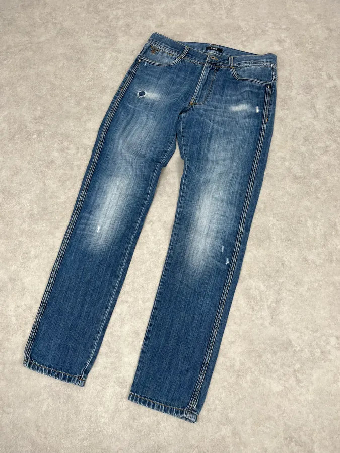 SS2009 Costume National Blue Denim Jeans XREIiTg 5