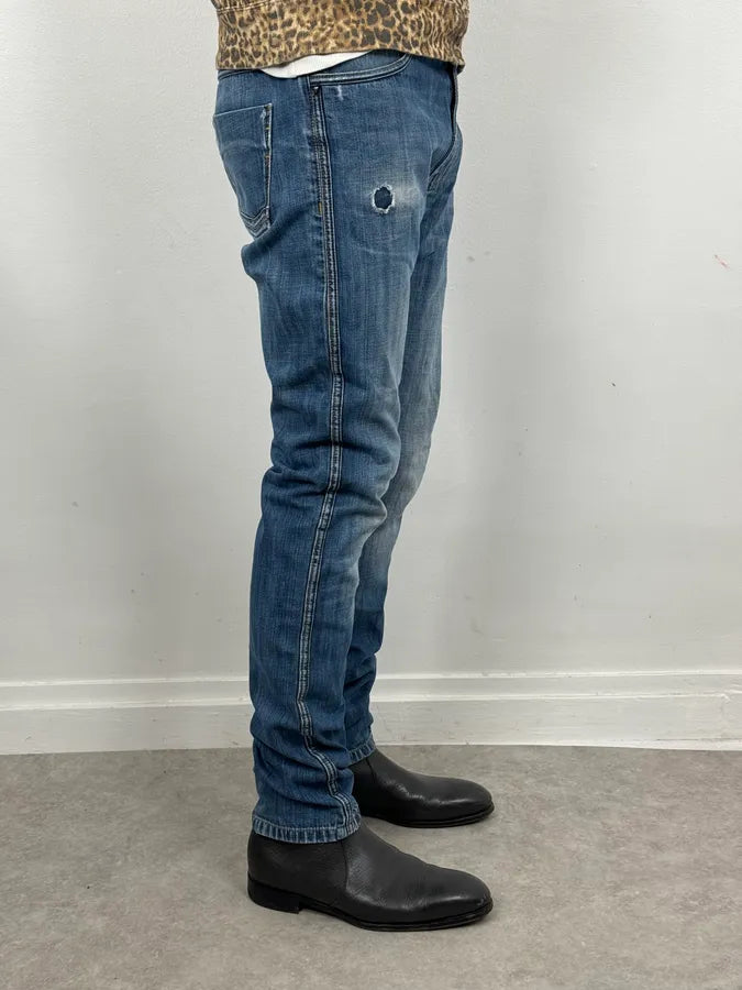 SS2009 Costume National Blue Denim Jeans XREIiTg 1