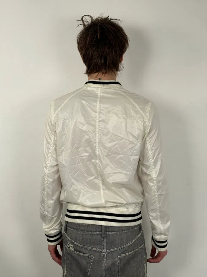 SS2009 Dior Homme Light White Bomber Jacket by Kris Van Assche BJXaPgP 2