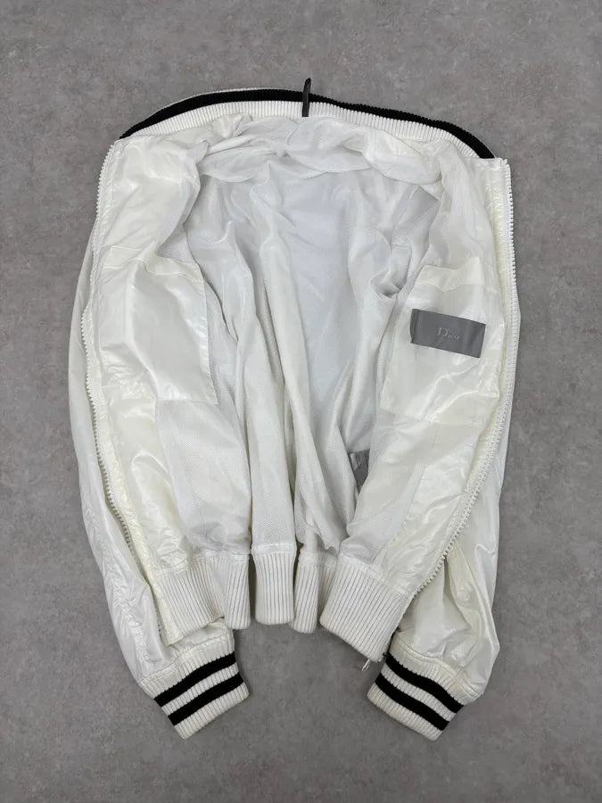 SS2009 Dior Homme Light White Bomber Jacket by Kris Van Assche BJXaPgP 8