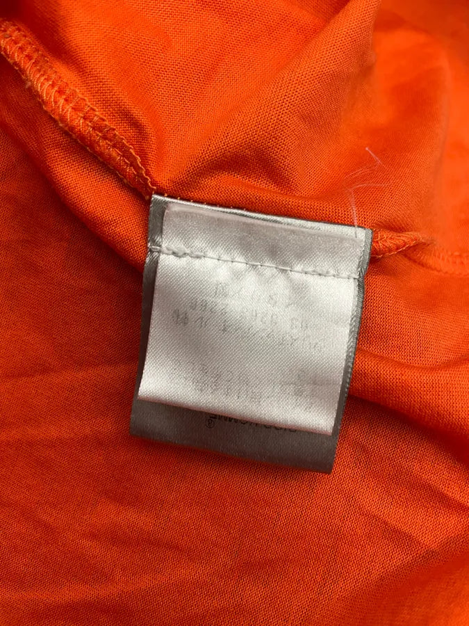 SS2009 Dior Orange V Necj Abstract Leaf T-Shirt by Kris Van Assche DcBdSHe 9