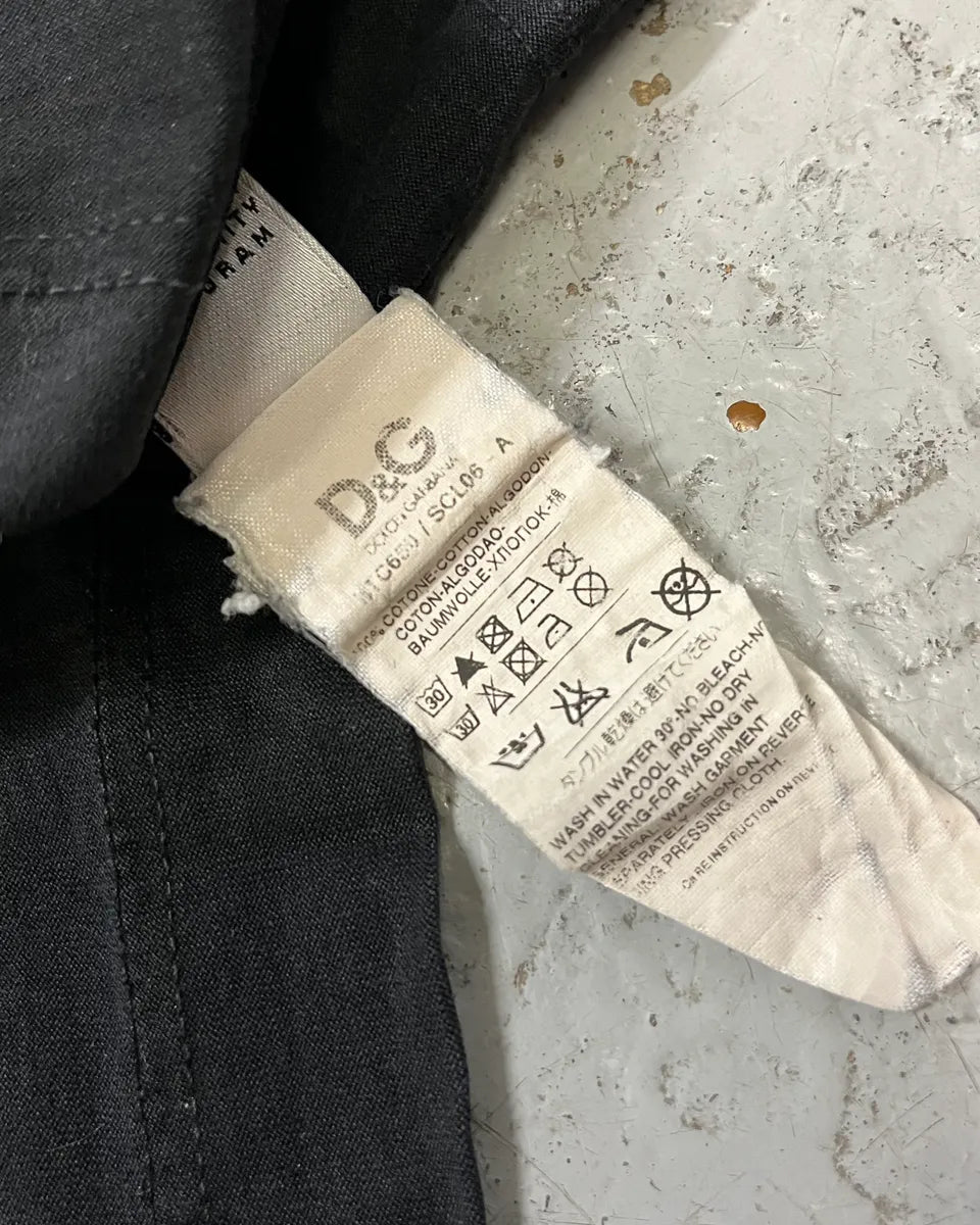 SS2009 Dolce & Gabbana Black Alain Delon T-Shirt pBXpzLu 10