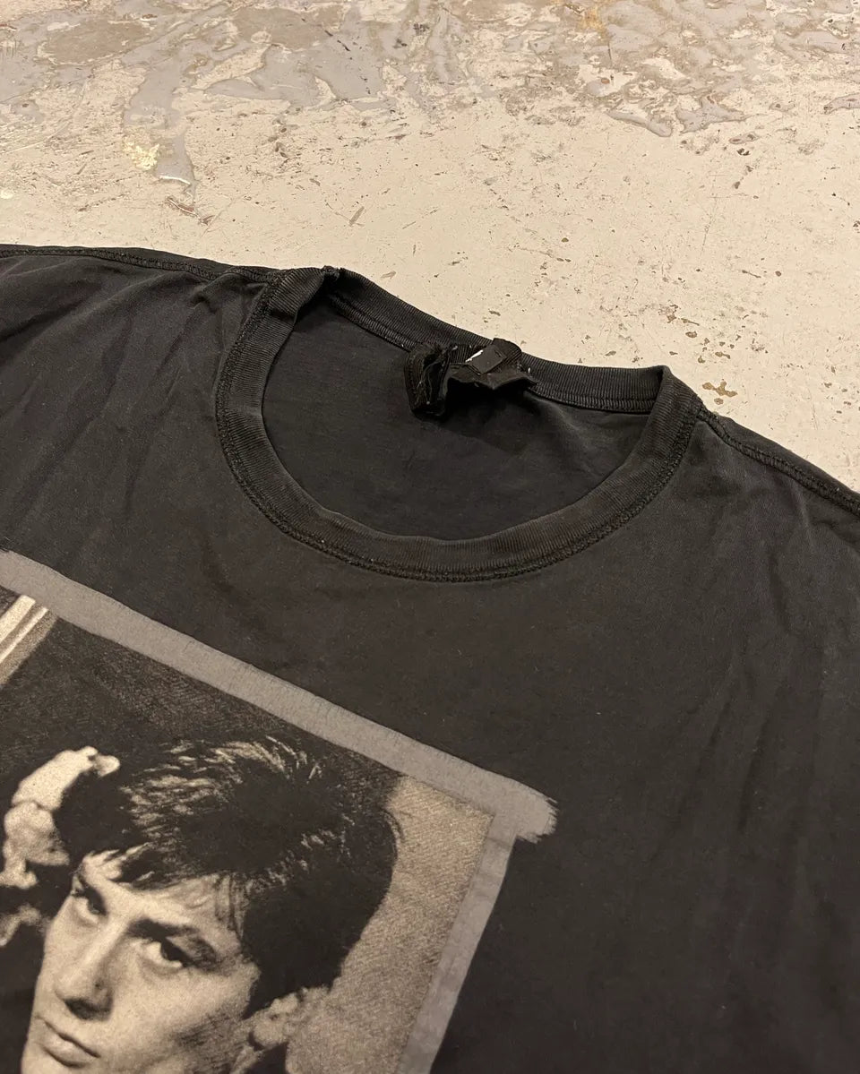 SS2009 Dolce & Gabbana Black Alain Delon T-Shirt pBXpzLu 4