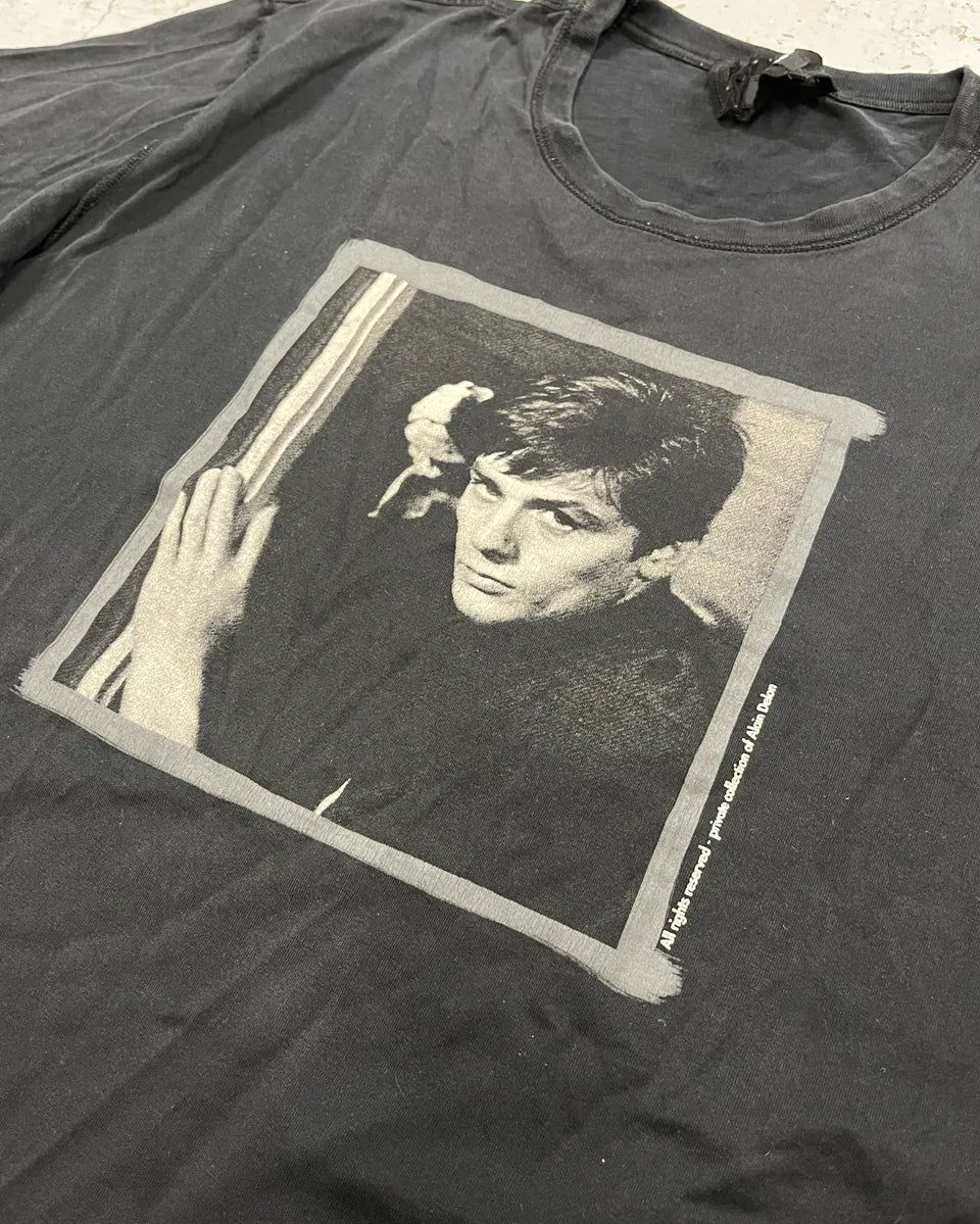 SS2009 Dolce & Gabbana Black Alain Delon T-Shirt pBXpzLu 6