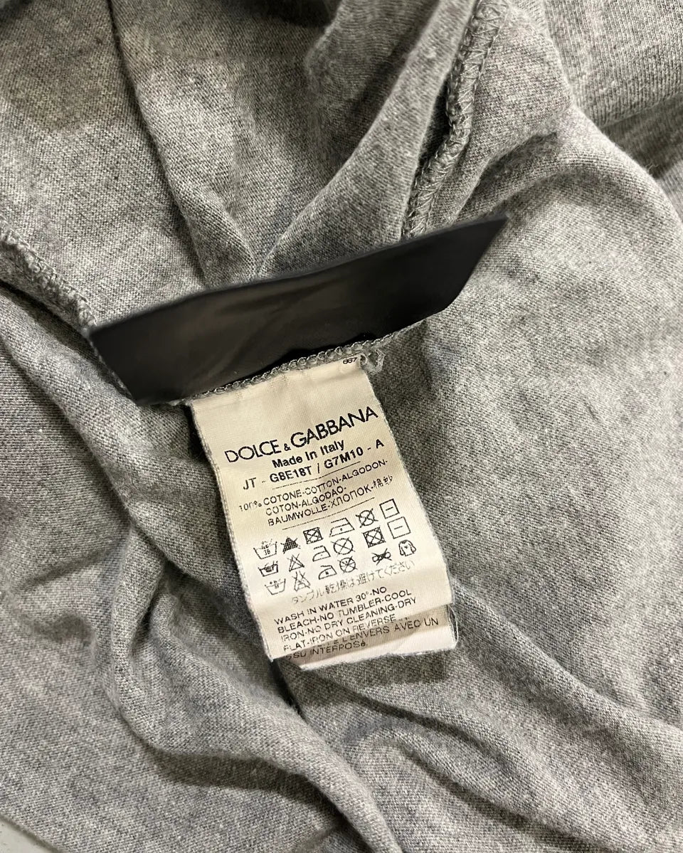 SS2009 Dolce & Gabbana Grey Rocky MGM Vintage Print T-Shirt uLjoKaH 9