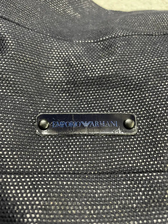 SS2009 Emporio Armani Asymmetrical Leather Biker Jacket (S/M) DcKFhbA 10