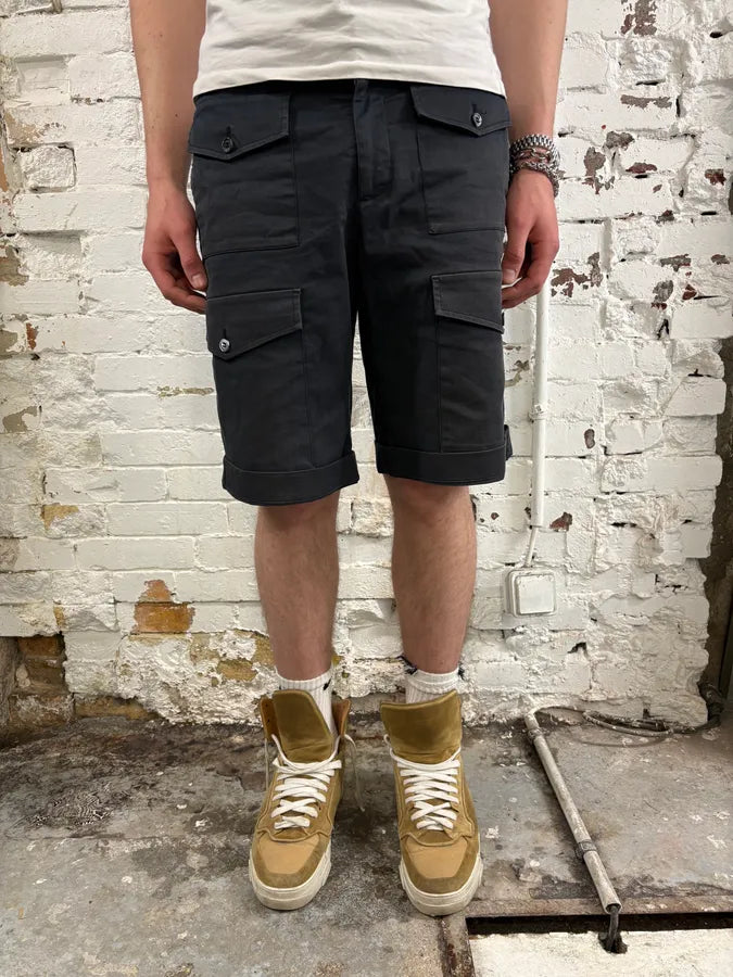 SS2009 Gucci Black Multi Pockets Cargo Shorts lqenXmh 1